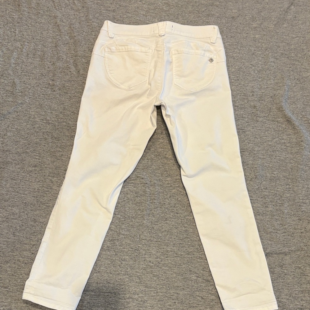 Democracy Absolution Women's White Jeans Size 6 - Picture 4 of 6